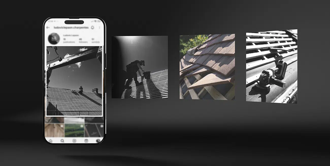 Contenus pour médias sociaux, Lepaon Charpentes, Bubertré
