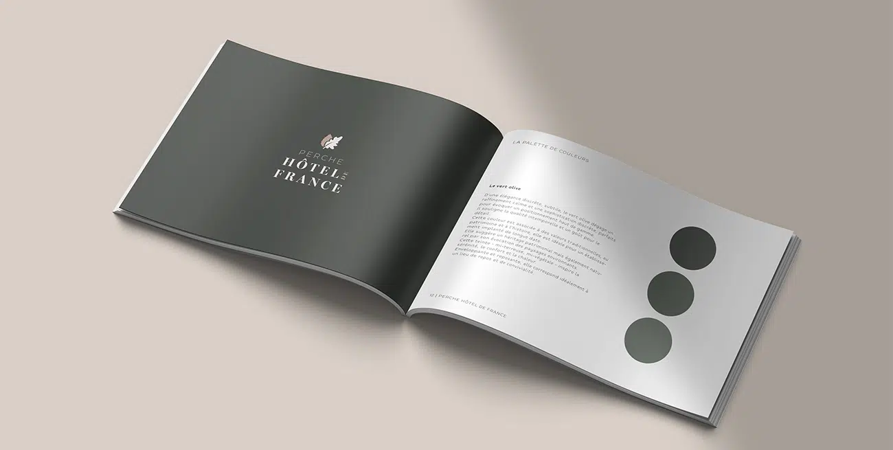 charte graphique du Perche Hôtel de France