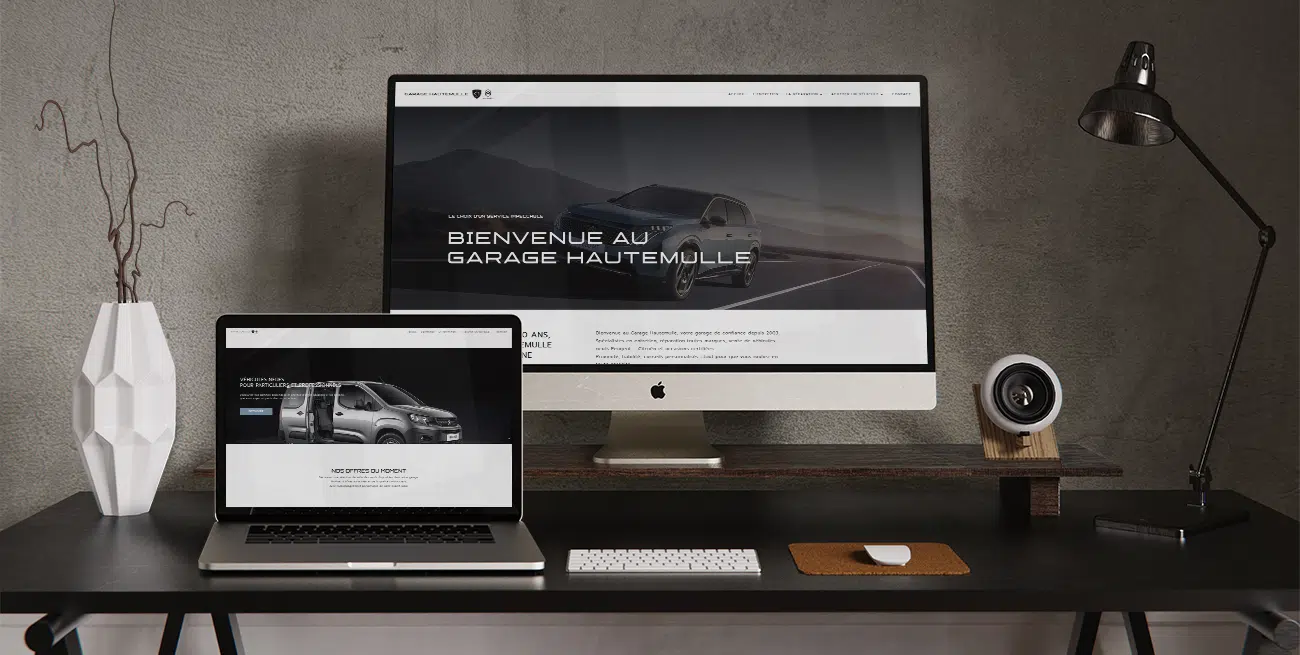site one page Garage Hautemulle