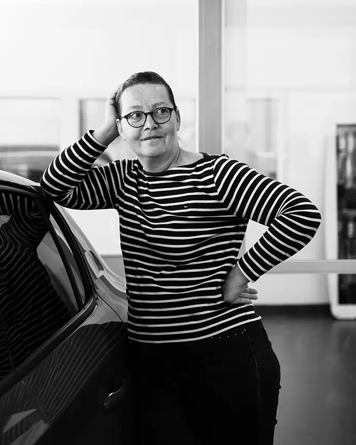 Portrait, Garage Hautemulle, Sylvie